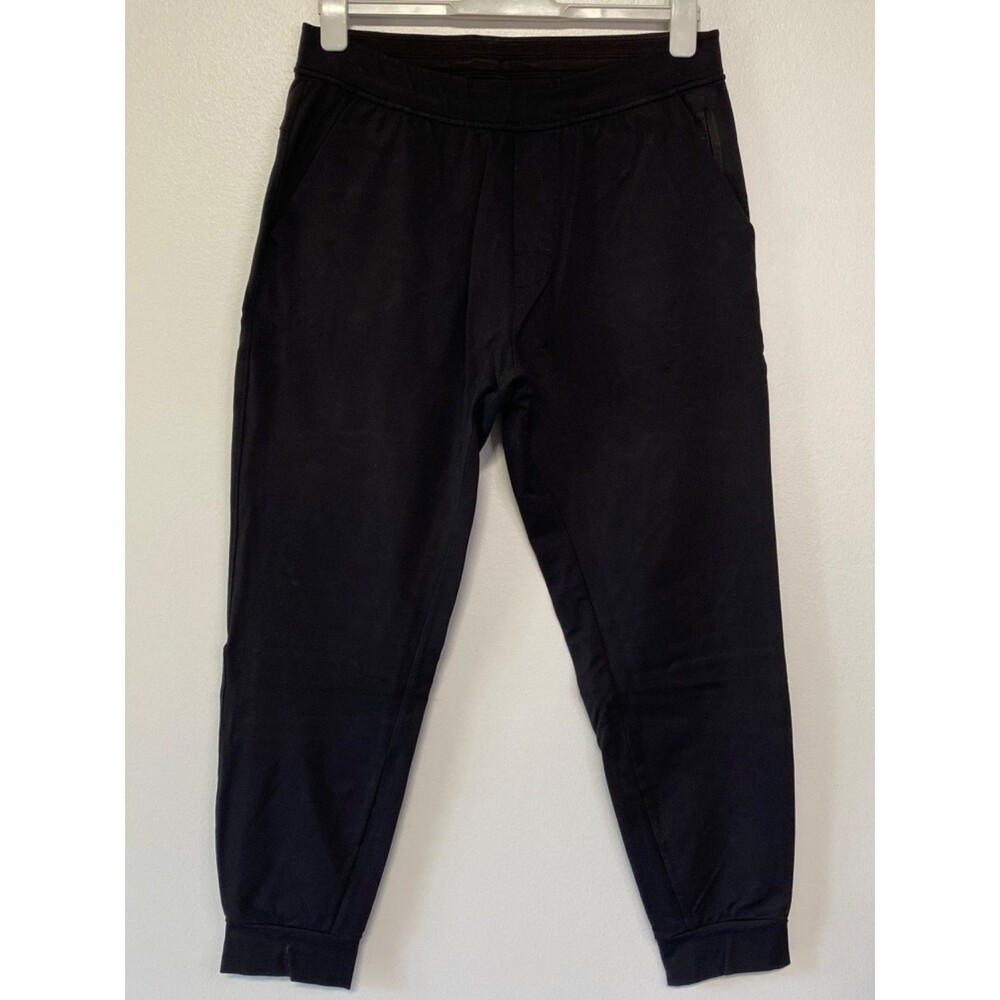 PUBLIC REC MEN'S BLACK DRAWSTRING JOGGER ZIP POCKETS PANTS SIZE 30